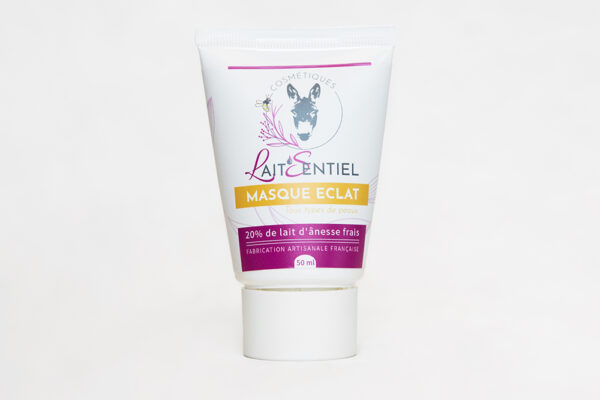 Masque visage Éclat au lait d'ânesse